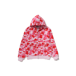 Sweat à capuche CAMO BAPE PINK