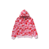 Sweat à capuche CAMO BAPE PINK